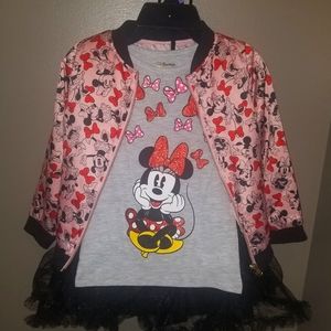 Girl's Disney Minnie Mouse Matchin Set